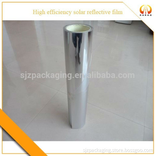 High efficiency solar reflective film